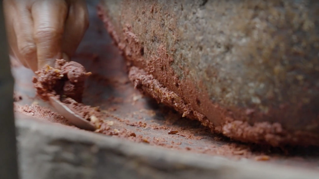 Cacao paste forming