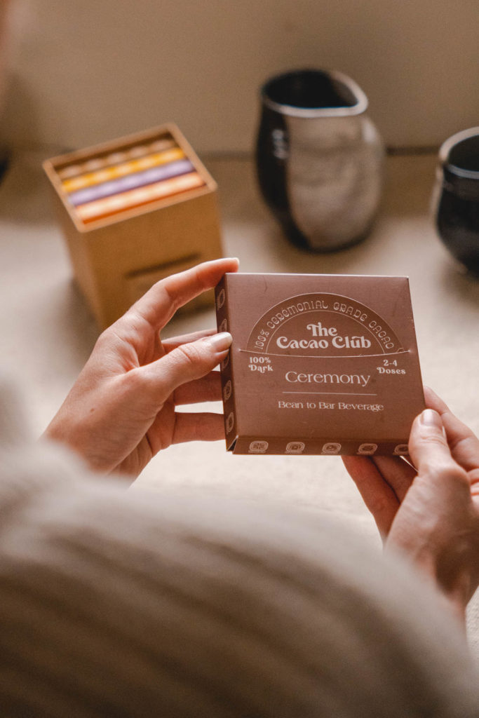'Ceremony', 100% Pure cacao disc from The Cacao Club