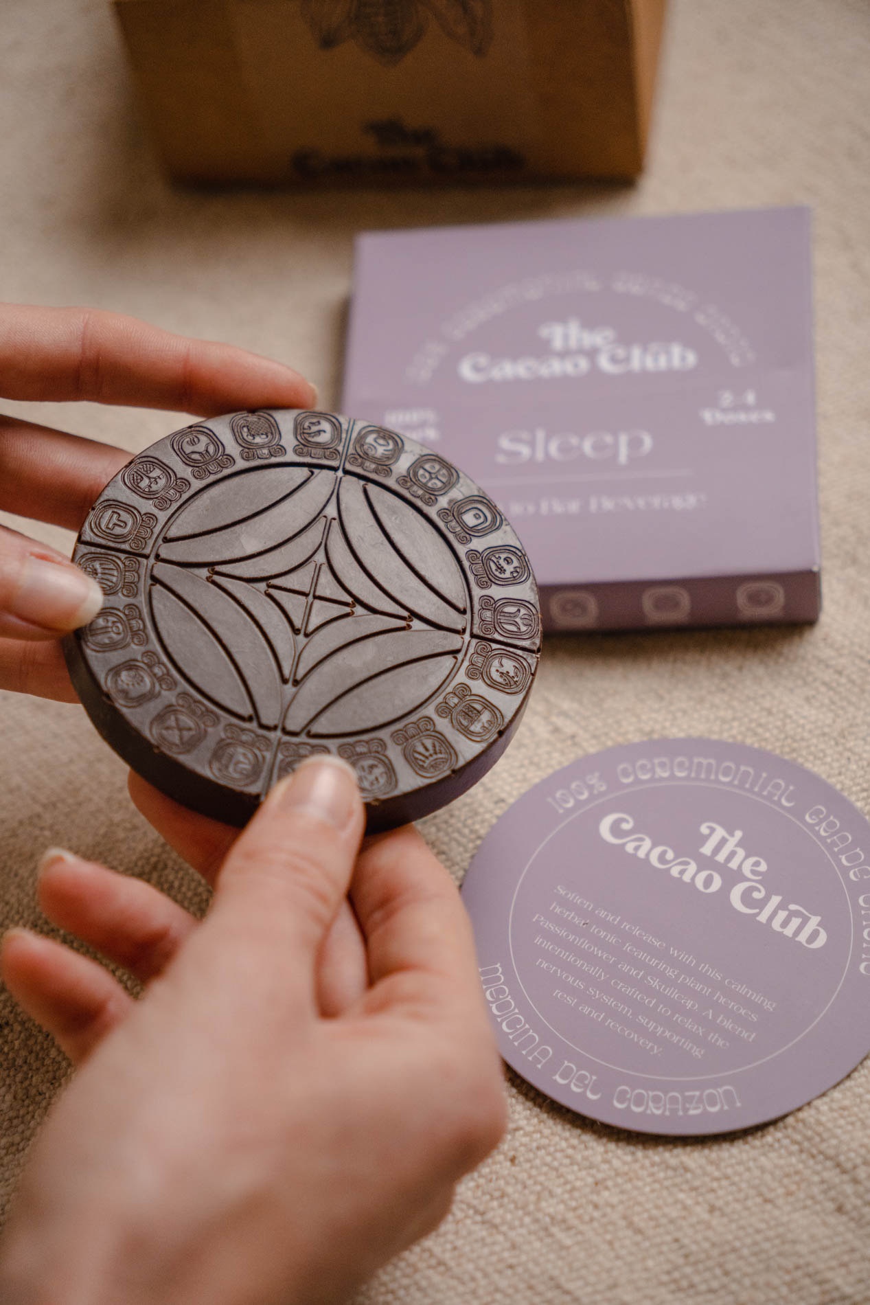 'Sleep' Cacao Disc